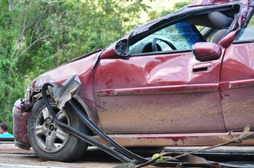 Accidente automovilístico en estado sin culpa