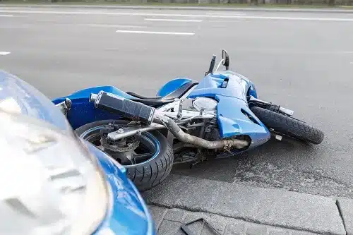 Accidente de motocicleta