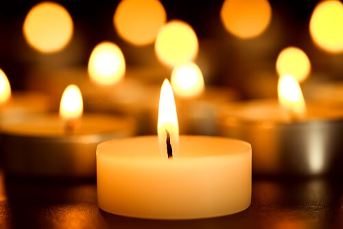 mourning candles wrongful death