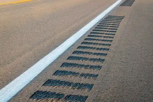shoulder of highway