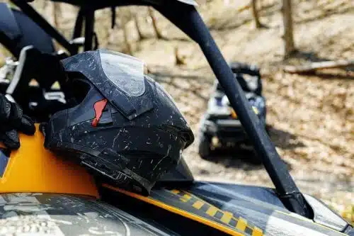 damaged atv due to an atv accident in atlanta