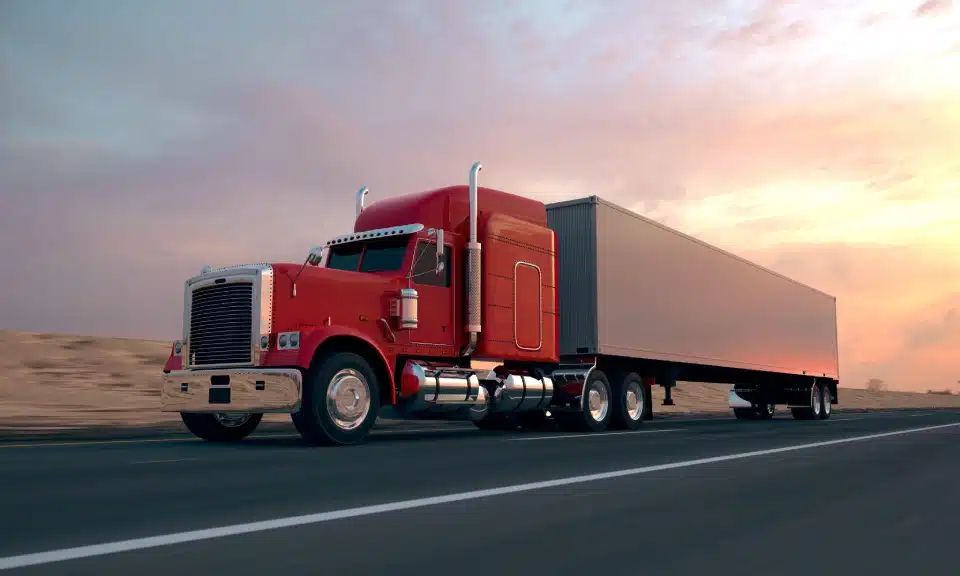 big rig truck