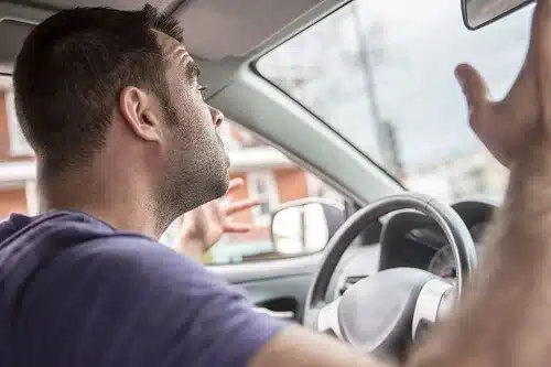 aggressive driver