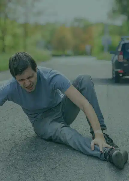 pedestrian hurt due to a pedestrian accident