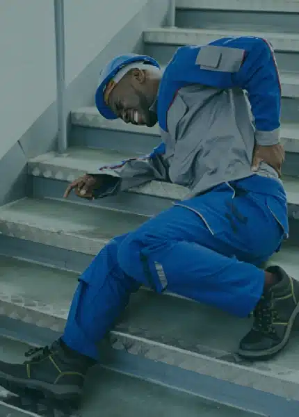 worker hurt due to a slip and fall accident in ohio