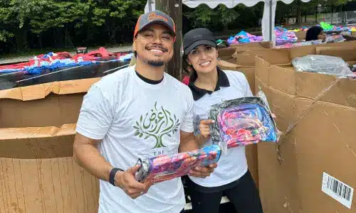 Members of the CEO Lawyer team aiding communities in need